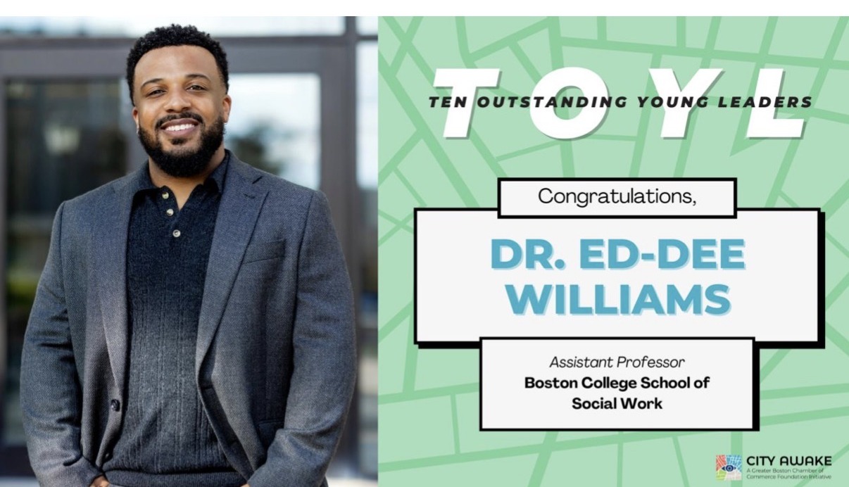 Dr. Ed-Dee Williams named a 2025 Ten Outstanding Young Leaders honoree by City Awake and the Greater Boston Chamber of Commerce